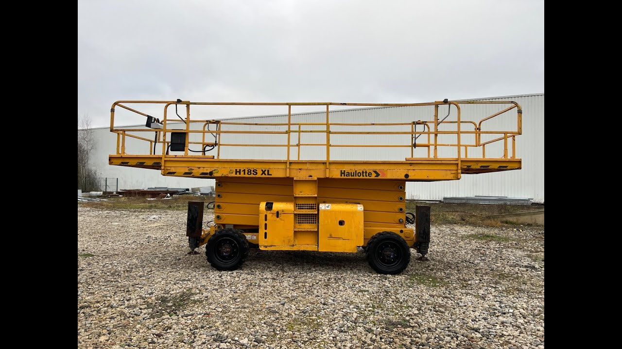 Haulotte H18SXL - Nacelle Ciseau 18m - ARDENMACHINE