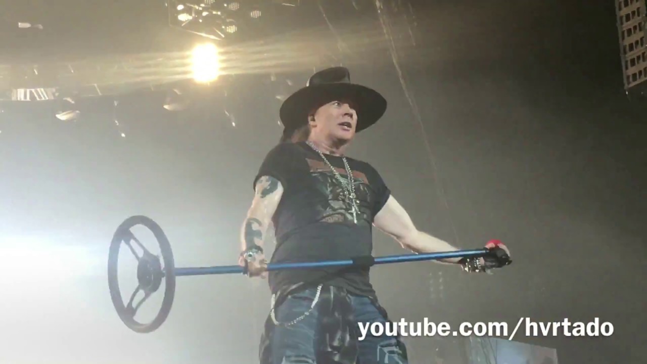 Guns N' Roses 'Live and Let Die' @ Palacio de los Deportes, Mexico 2016