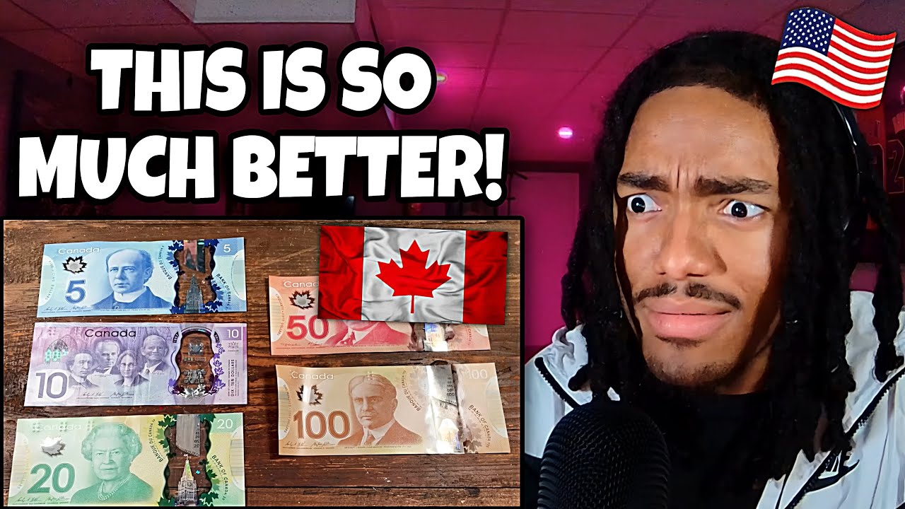 AMERICAN REACTS To Canadian Money