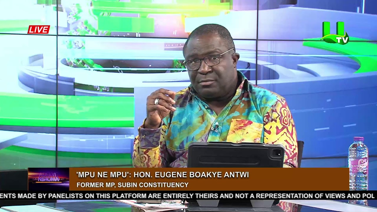 MPU NE MPU WITH HON. EUGENE BOAKYE ANTWI 25/04/25