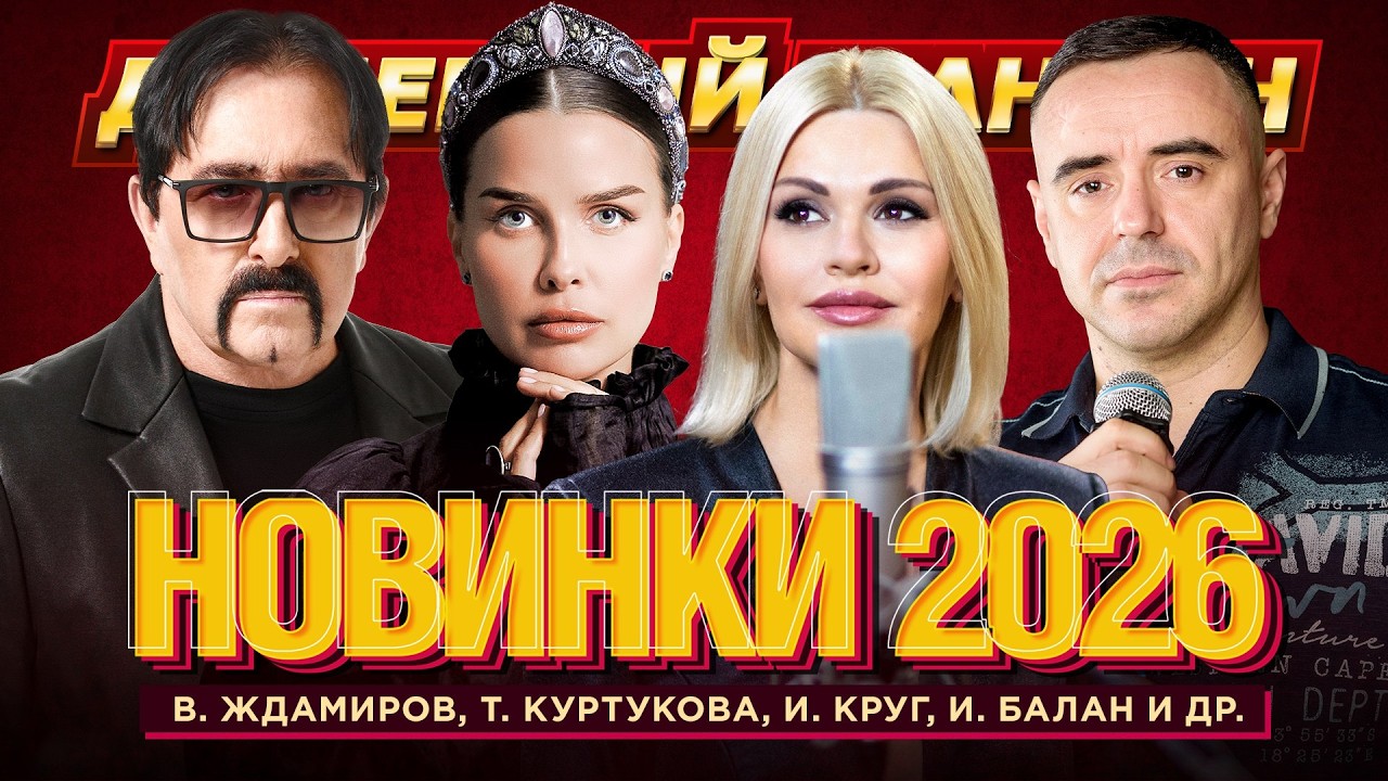 БОЛЬШОЙ СБОРНИК НОВИНОК 2026 @dushevniyshanson