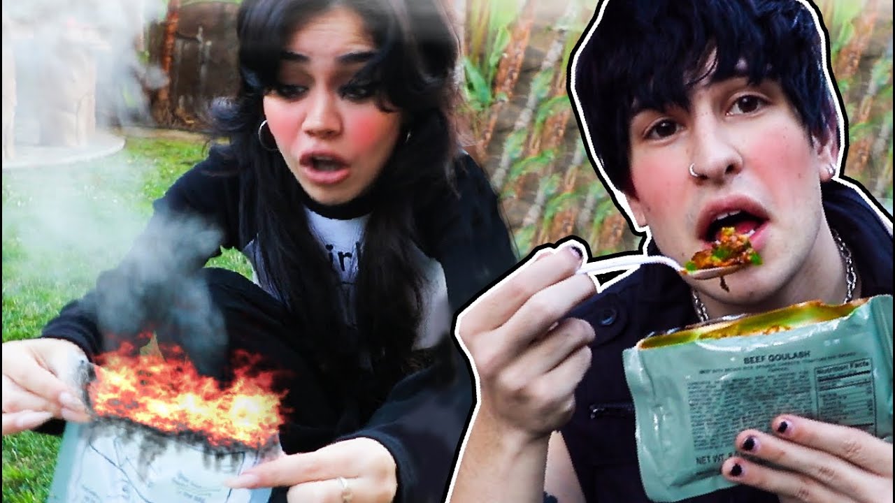 Testing Survival Food with TaraYummy