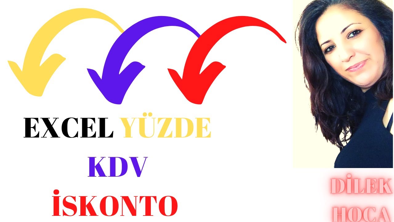 Excel Kdv ve iskonto hesaplama | Excel yüzde hesaplama