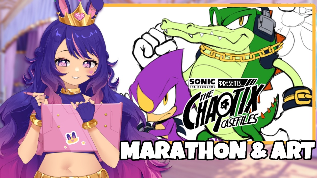 ❤️| LIVE NOW CHAOTIX CASEFILES MARATHON WHILE DRAWING A NEW POSTER