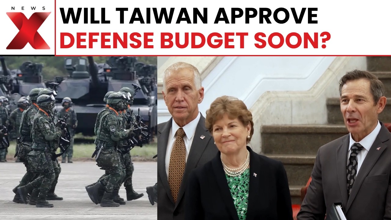 US Lawmakers Press Taiwan to Approve Delayed Defence Spending Amid Rising Security Concerns | NewsX