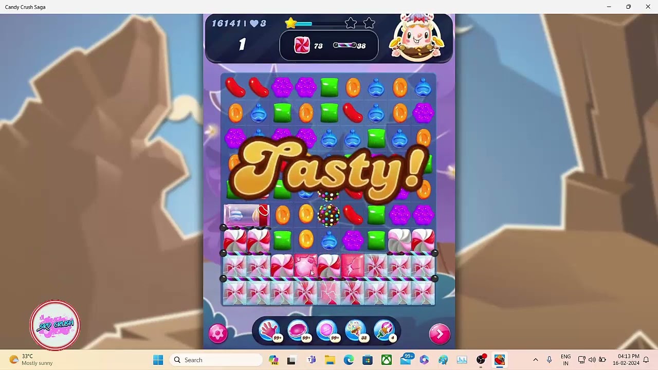 Candy Crush Saga Level 16141
