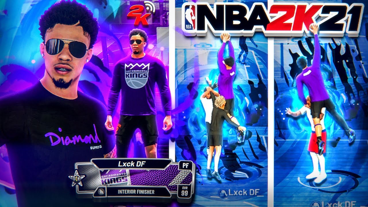 MY NEW BUILD IS A DEMIGOD IN NBA 2K21! INTERIOR FINISHER WITH 99 CONTACT DUNK! BEST BUILD NBA 2K21