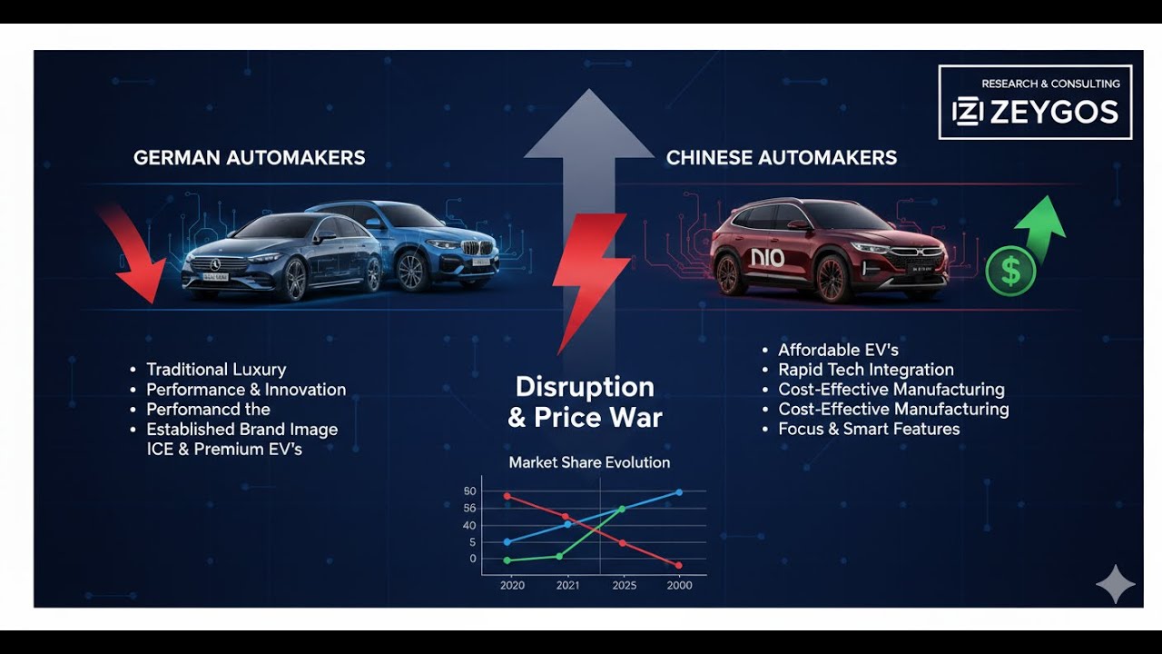 El auge de la industria automotriz china en Europa: penetración, ingeniería y diseño (2025-2030)