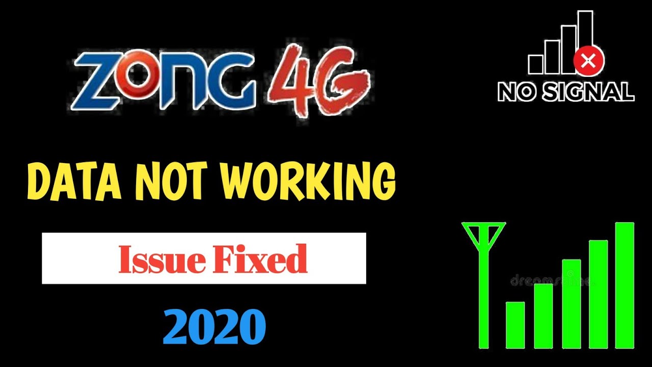 Zong Sim Data Not Working Issue Fix | Zong Sim Internet Setting | Zong Access Point 2022