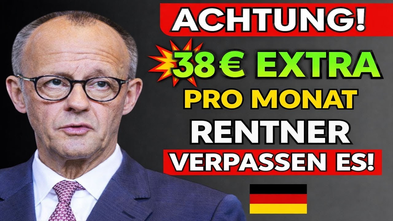 💥 38 € extra pro Monat zur Rente – Viele Rentner verpassen diese Chance!