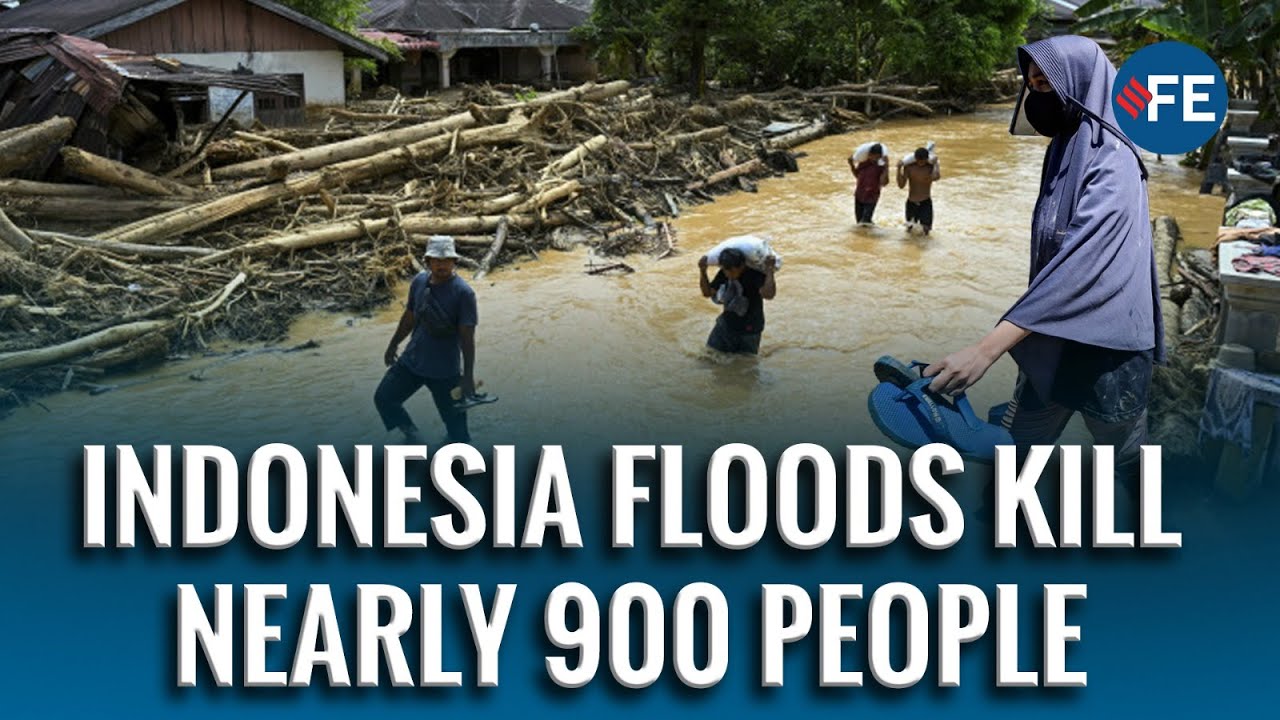 Indonesia Flood Horror: Nearly 900 Dead as Survivors Walk Hours for Aid