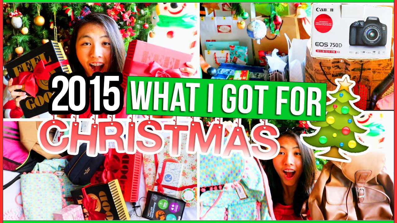 ♡ What I Got For Christmas 2015! Christmas Haul | AlohaKatieX ♡