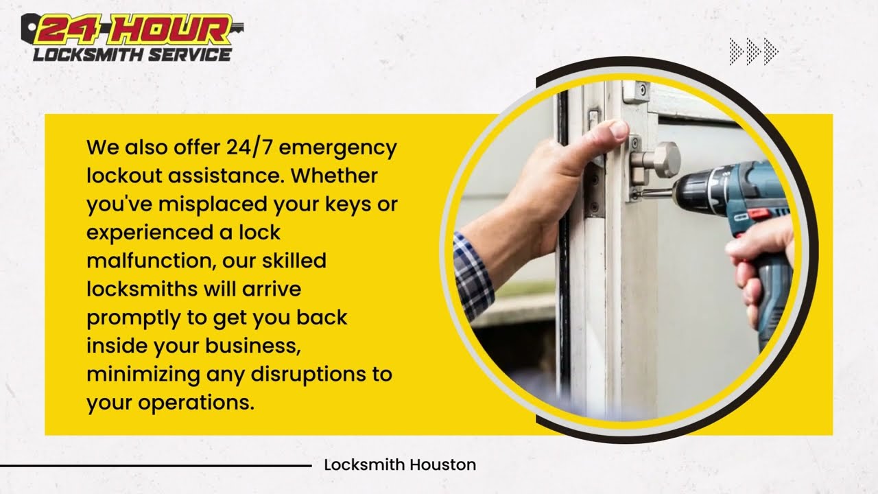 24 Hour Locksmith Service LLC: Commercial Locksmith Houston | Expert Locksmith Services