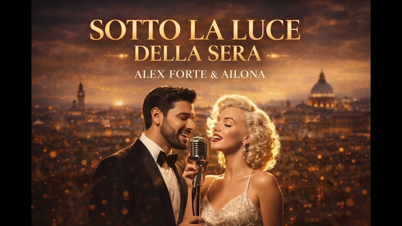 “Sotto la Luce della Sera” (Duetto)🔥 / Alex Forte & Ailona stile anni 50💘