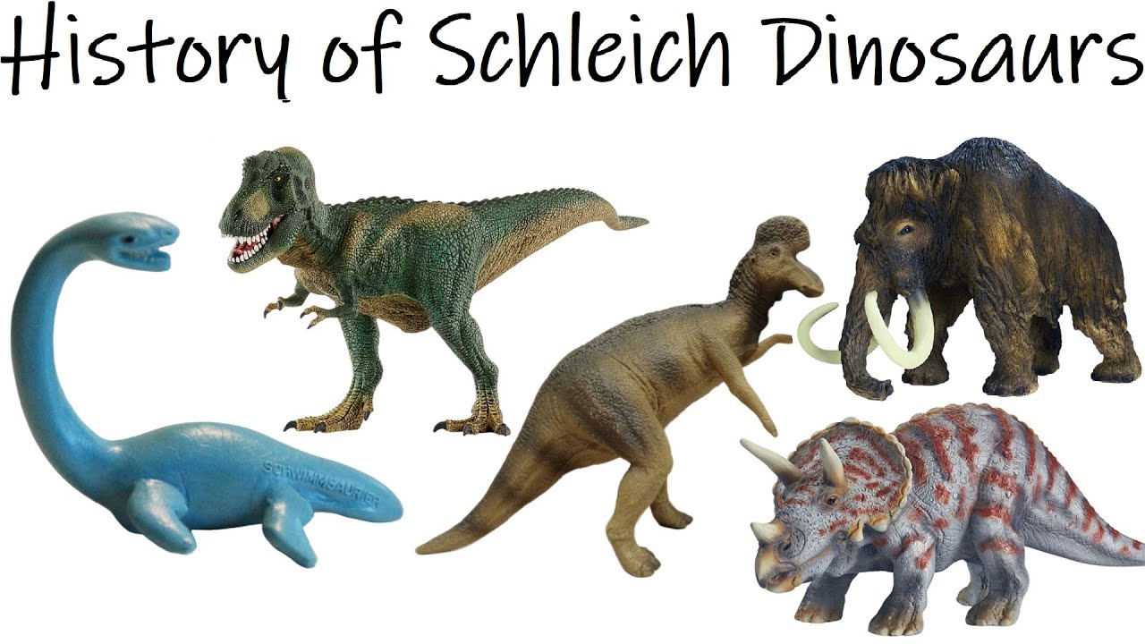 History of Schleich Dinosaurs