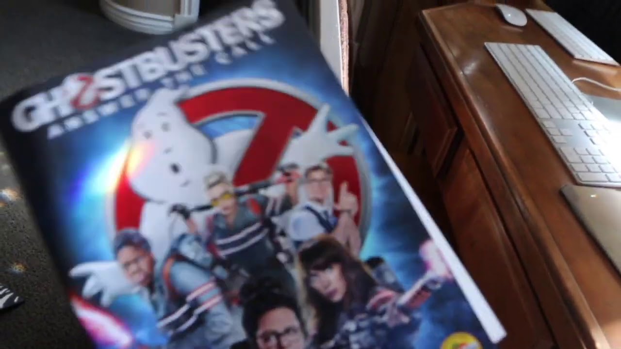 Ghostbusters 2016 DVD Destruction