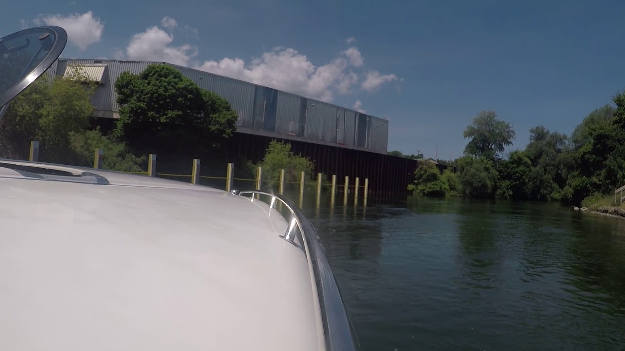 Cheboygan river locks day trip