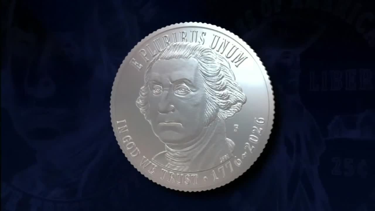 U.S. Mint releases coins for America&rsquo;s 250th anniversary