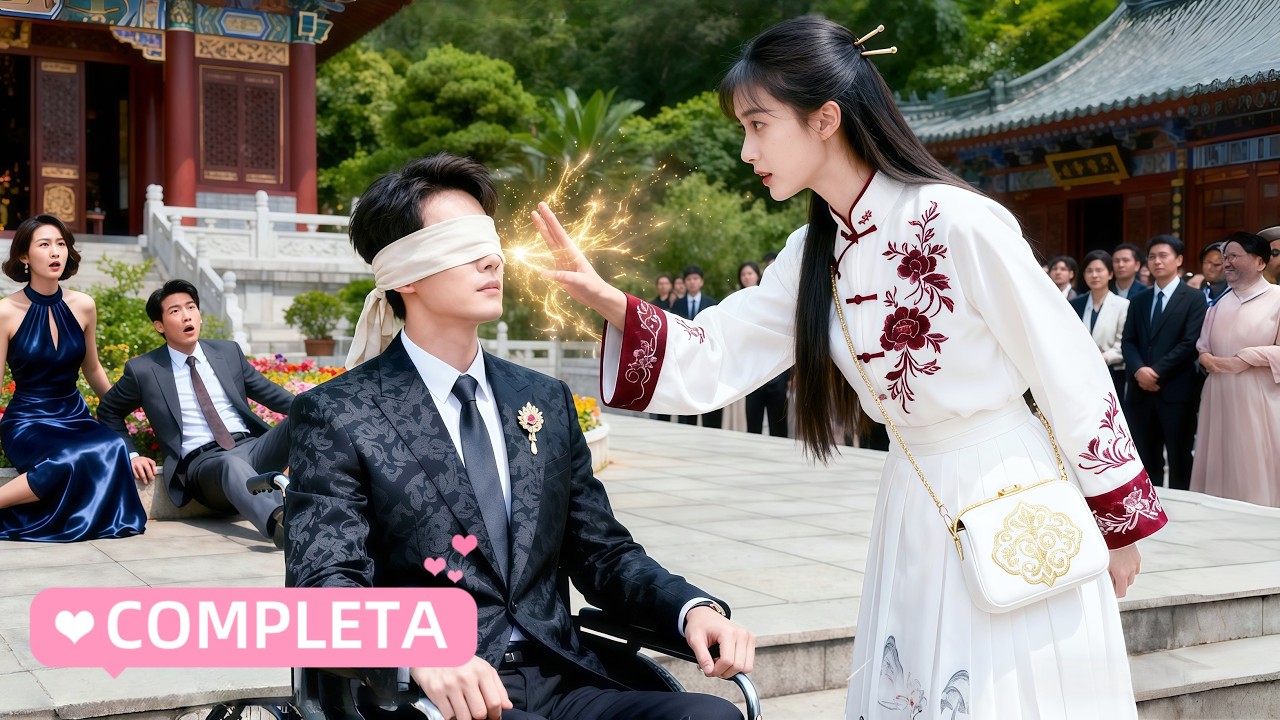 💗A garota com superpoderes desce do céu, salva um CEO cego e os dois se apaixonam!#amor #kdrama