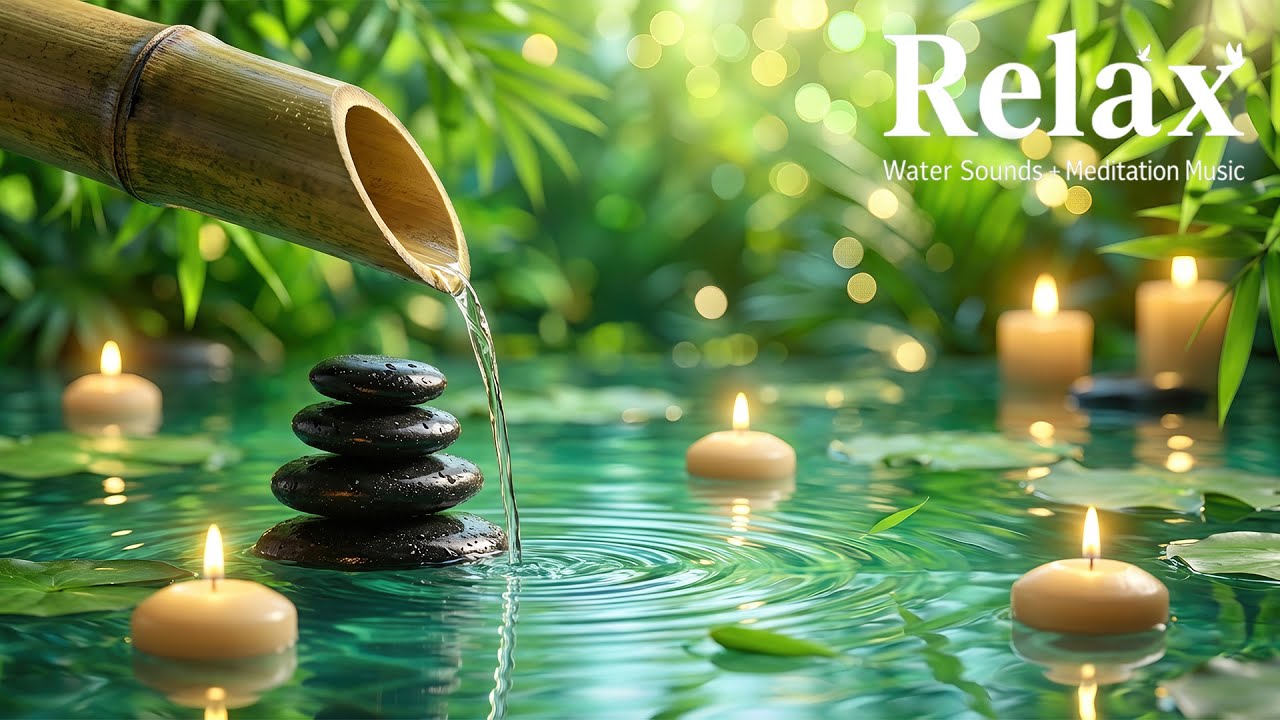 Bamboo Water Deep Sleep Healing 🌿 Release Stress, Worry & Emotional Tension