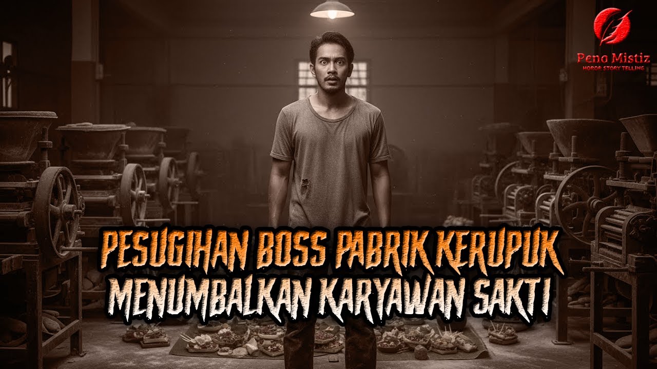 KISAH NYATA ! PESUGIHAN BOSS PABRIK KERUPUK YANG SALAH SASARAN TUMBAL