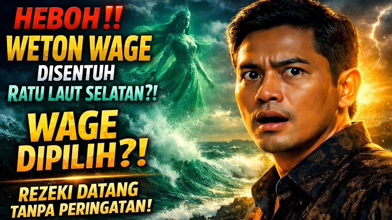 HEBOH‼️ Weton Wage Disentuh Energi Ratu Laut Selatan – Rezeki Datang Tanpa Peringatan!