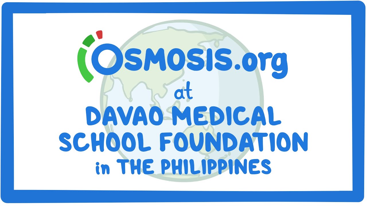 Osmosis.org at Davao Medical School Foundation in the Philippines