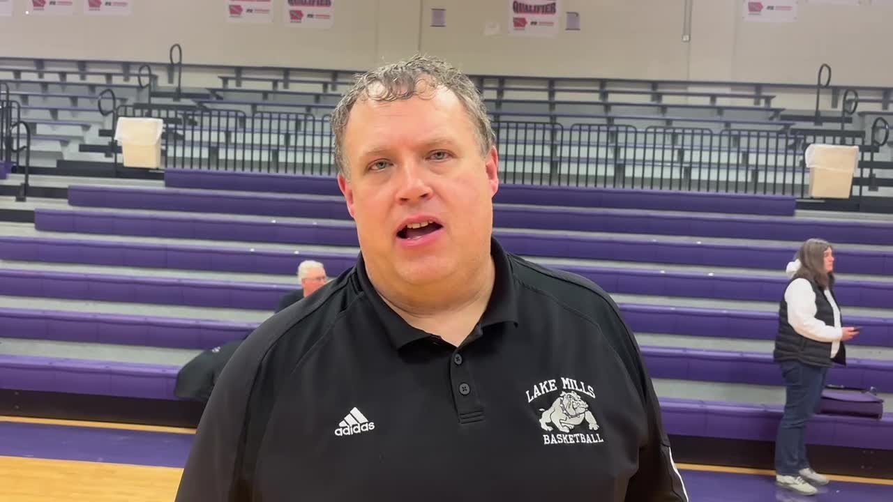 VIDEO: Lake Mills head coach Kyle Menke on win over West Hancock