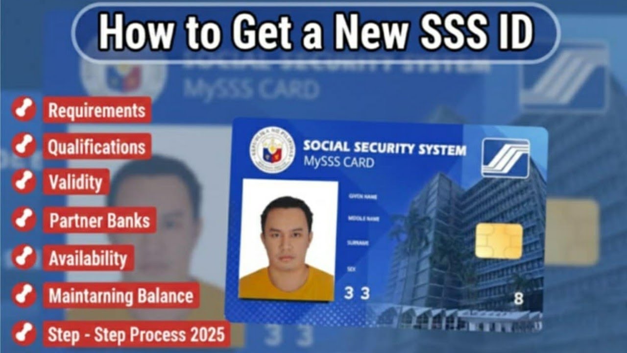HOW TO GET NEW SSS ID CARD 2025 | STEP BY STEP PROCESS SA PAGKUHA NG BAGONG SSS ID CARD 2025