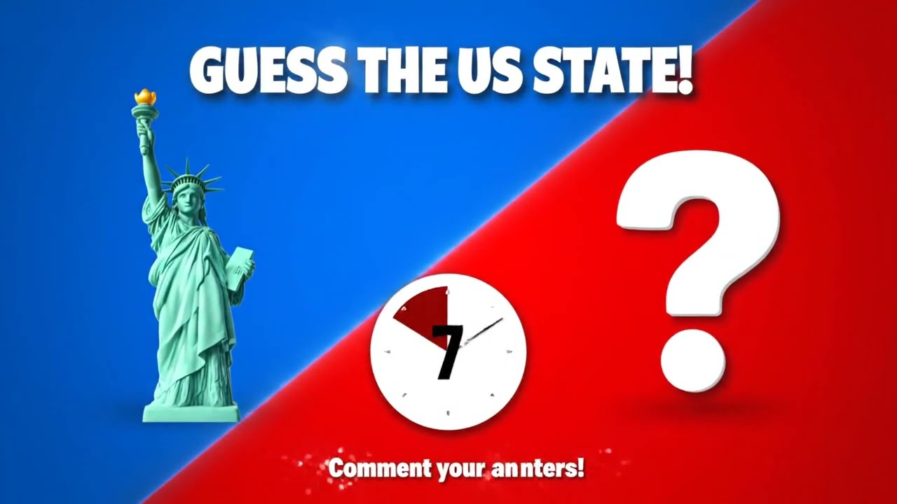 Guess the US State! 🇺🇸 Can You Get It Right? | Fun Quiz for US & Global Viewers