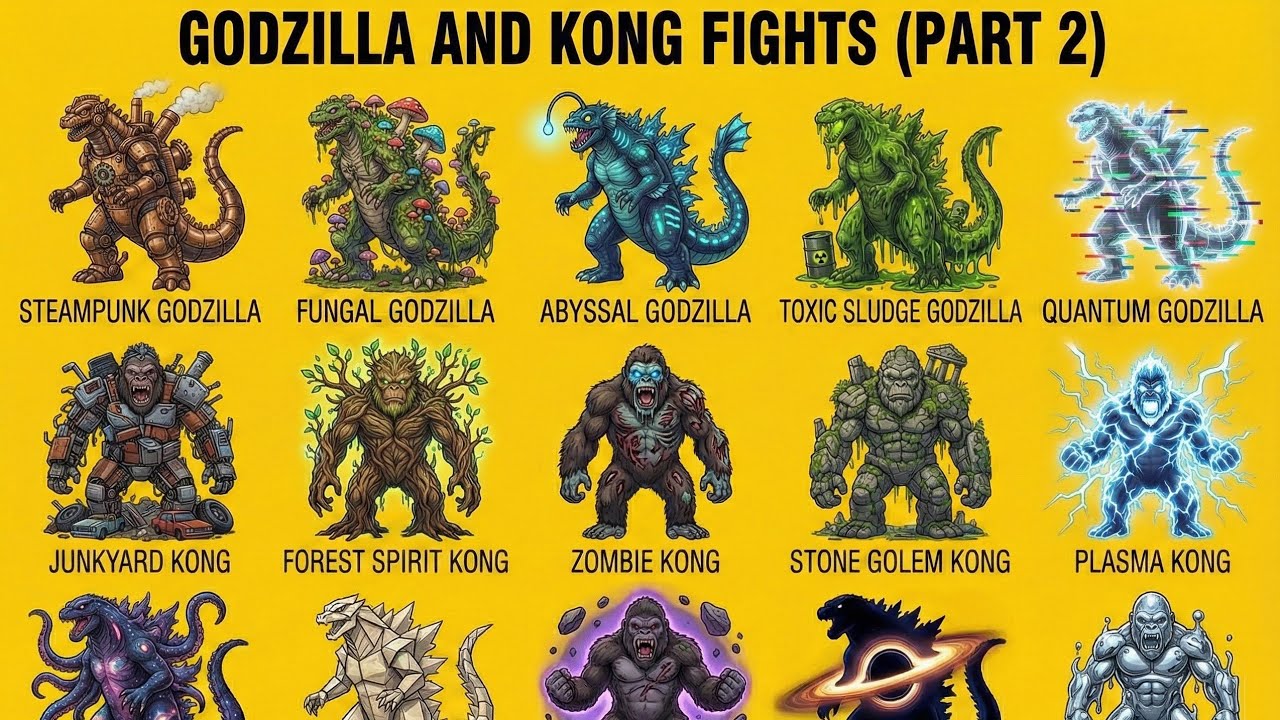 Godzilla vs King Kong | Ultimate Battle Explained | Full Story & Powers