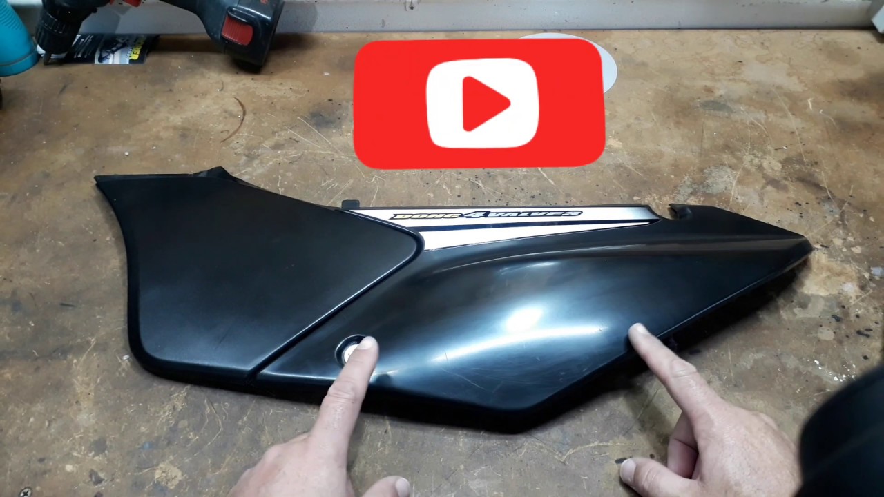 Honda Tornado XR250 brillo cachas plástico moto