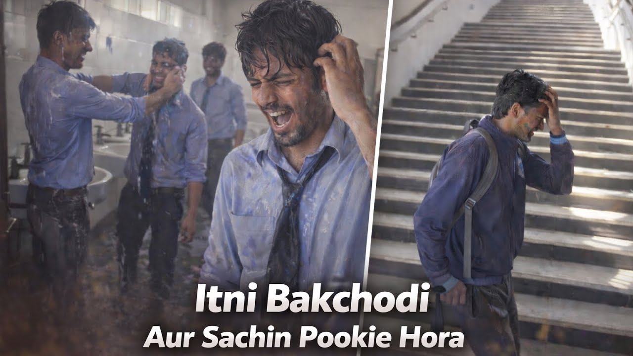 Itni bakchodi 😂 sachin bhai to pura pookie hora😂#viral #funny #comedy #vlog 