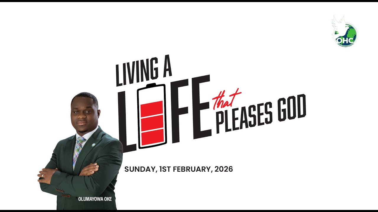 Living a Life That Pleases God | Sunday Service | February 1st, 2026