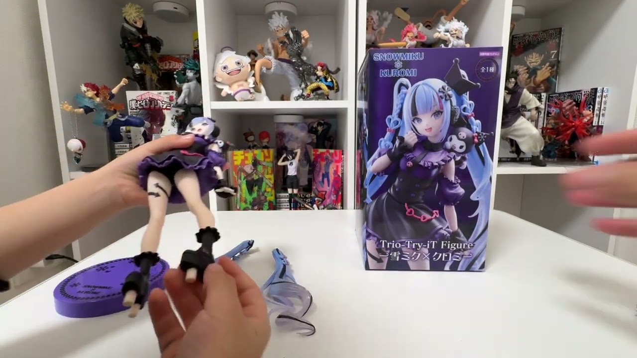 フィギュア開封動画『初音ミクシリーズ』Trio-Try-iT Figureー 雪ミクxクロミ ー　#コレクション #クレーンゲーム #プライズ獲得 #フィギュア