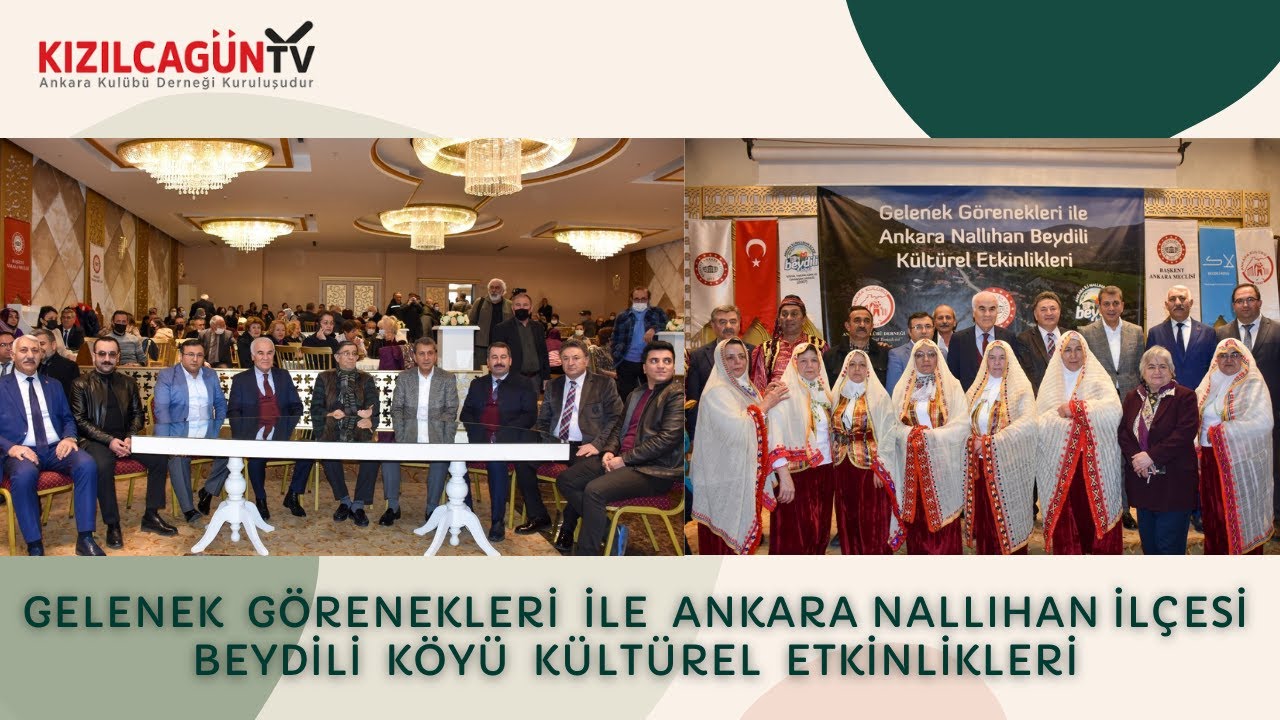 Gelenek Görenekleri ile Ankara Nallıhan İlçesi Beydili Köyü Kültürel Etkinlikleri
