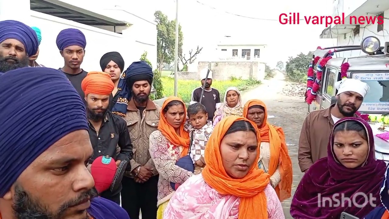 ਨਗਰ ਕੀਰਤਨ ਨਾਥ ਸ੍ਰੀ ਅਨੰਦਪੁਰ ਸਾਹਿਬ ਪਿੰਡ ਵਰਪਾਲ ਤੋਂ ਸ੍ਰੀ ਅਨੰਦਪੁਰ ਸਾਹਿਬ  