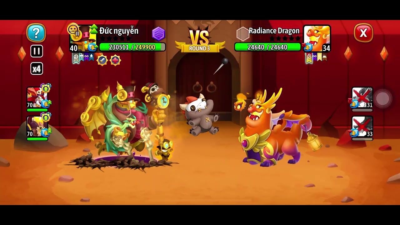 tets Heroic vip mới High doom baron dragon
