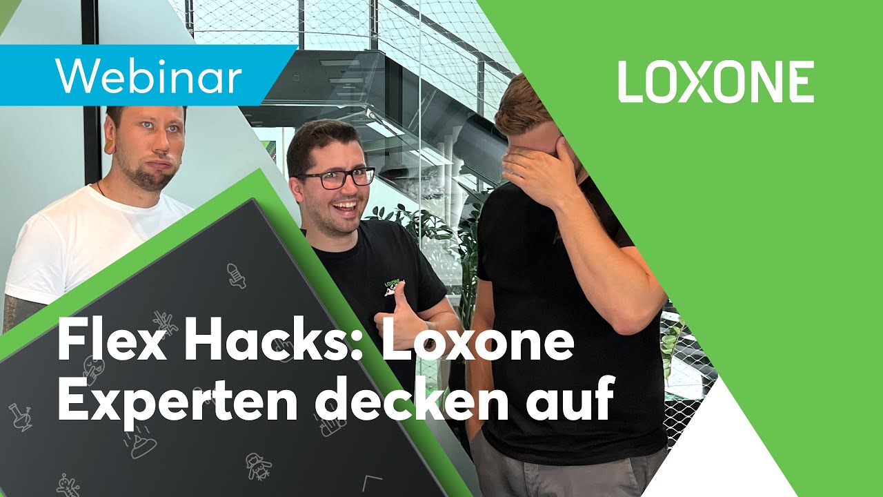 Webinar: Loxone Touch Pure Flex – Experten decken auf!