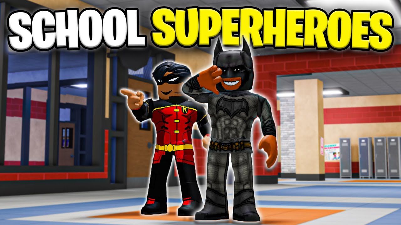Супергерои захватывают власть в Roblox: битва в школе