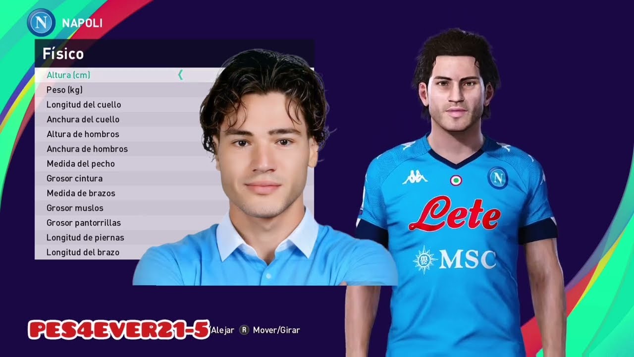 COMO CREAR A ANTONIO VERGARA PES 21 |PES4EVER21-5|
