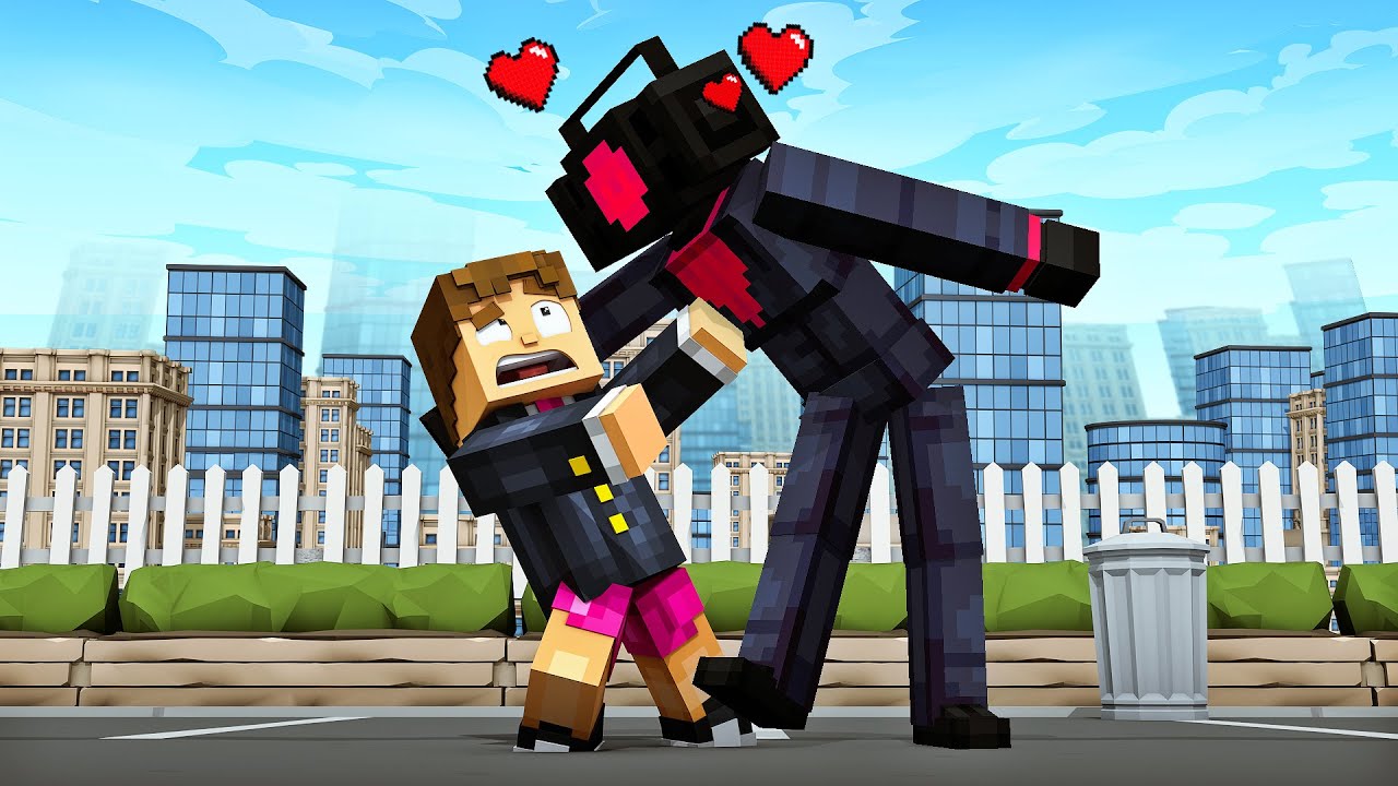SPEAKERWOMAN APARECE E SE APAIXONA POR MIM NO MINECRAFT !!