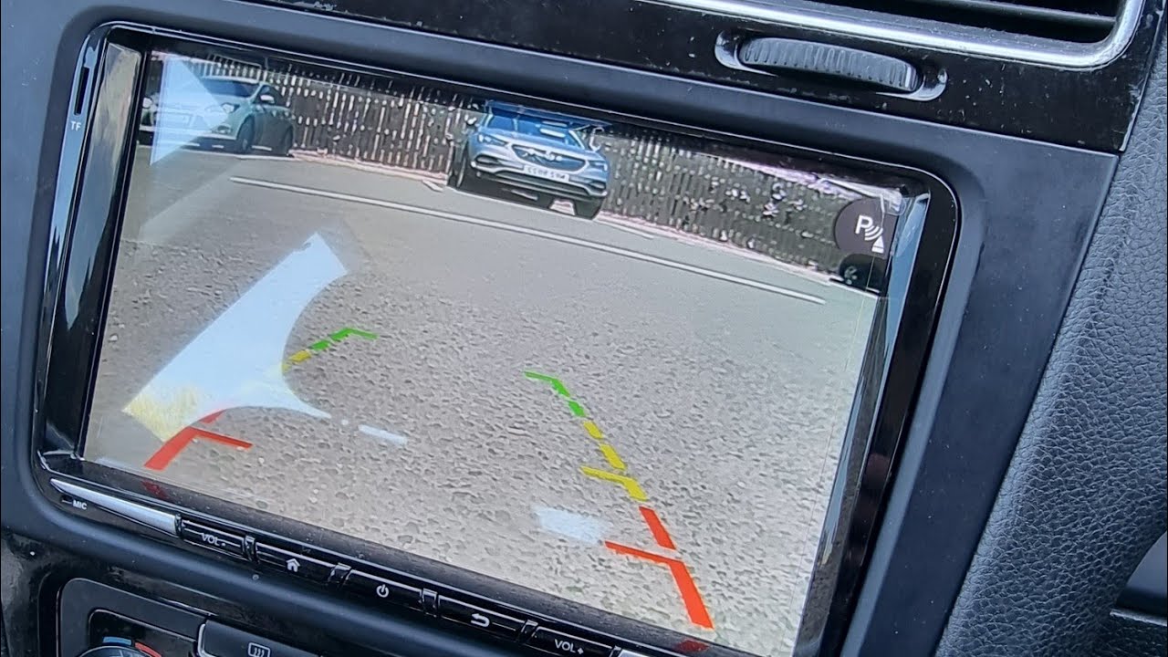 Android headunit reverse camera installation