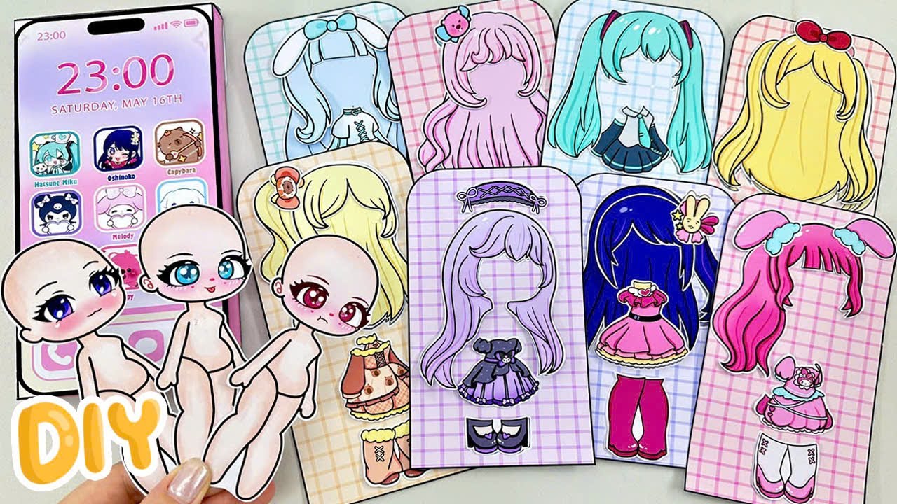 ✨🌸Учебник 🌸✨ Iphone Blind Bag | Игра Gacha на iPhone #Sanrio #gamebook
