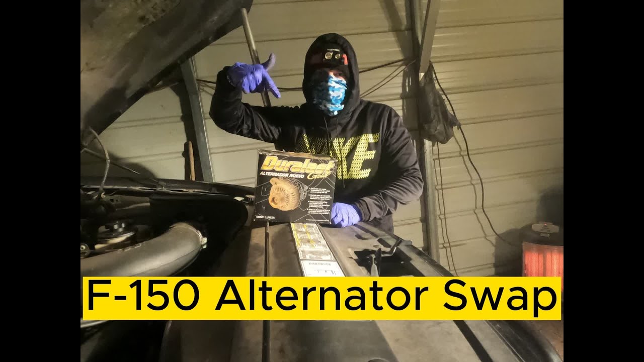 How to replace an Alternator in a 2001 Ford F-150 in less than 20 minutes
