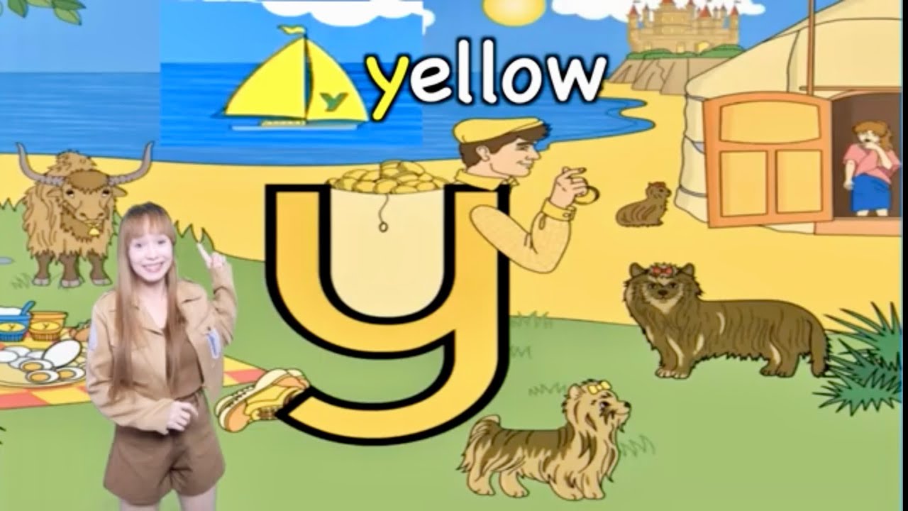 Yy Yellow Yo-yo Man | Miss Ana in Letterland | Episode 25