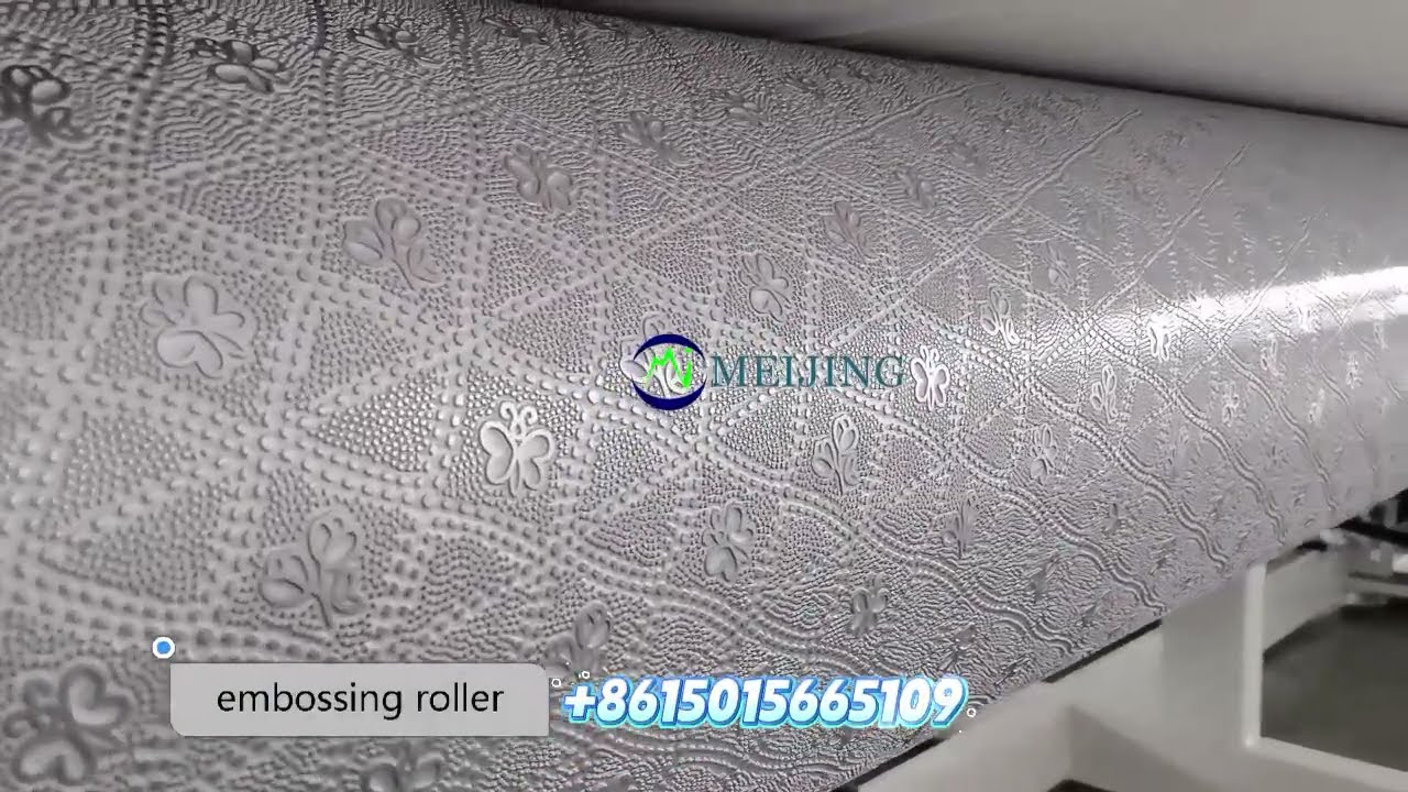 Embossed toilet paper roll machine from Meijing Machinery