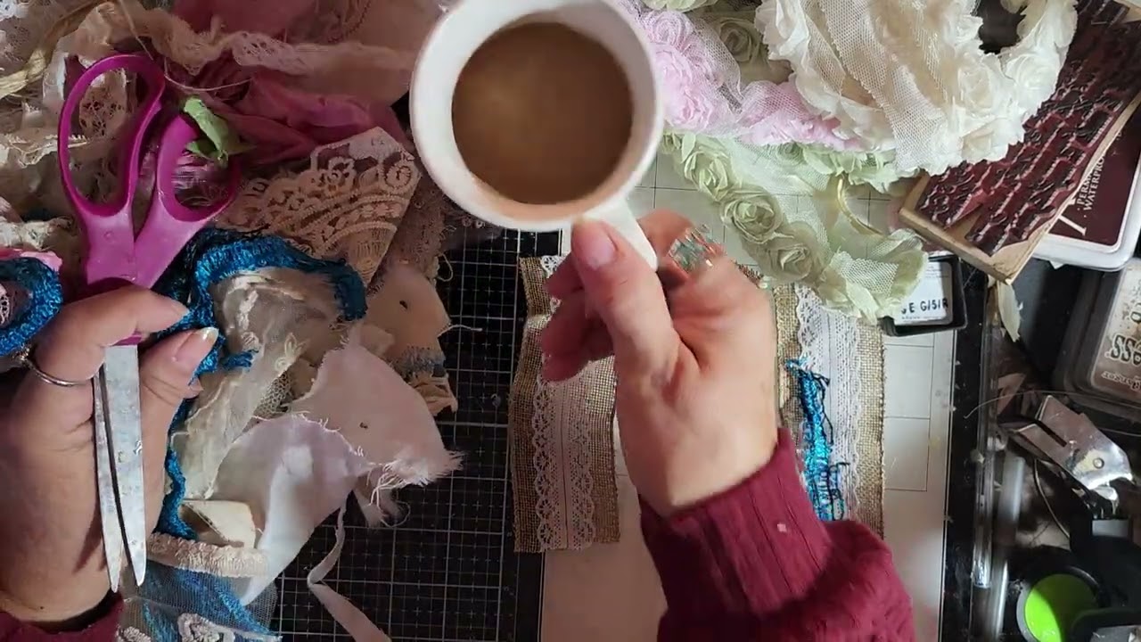 Утренний кофе/Создание дополнительных фрагментов (беспорядок на столе)