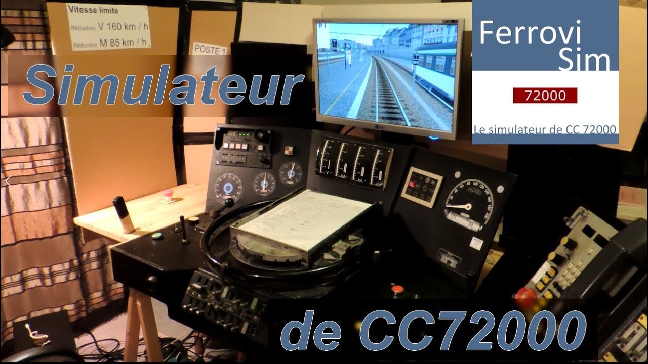 [FerroviSim] Simulateur de conduite de train : CC72000