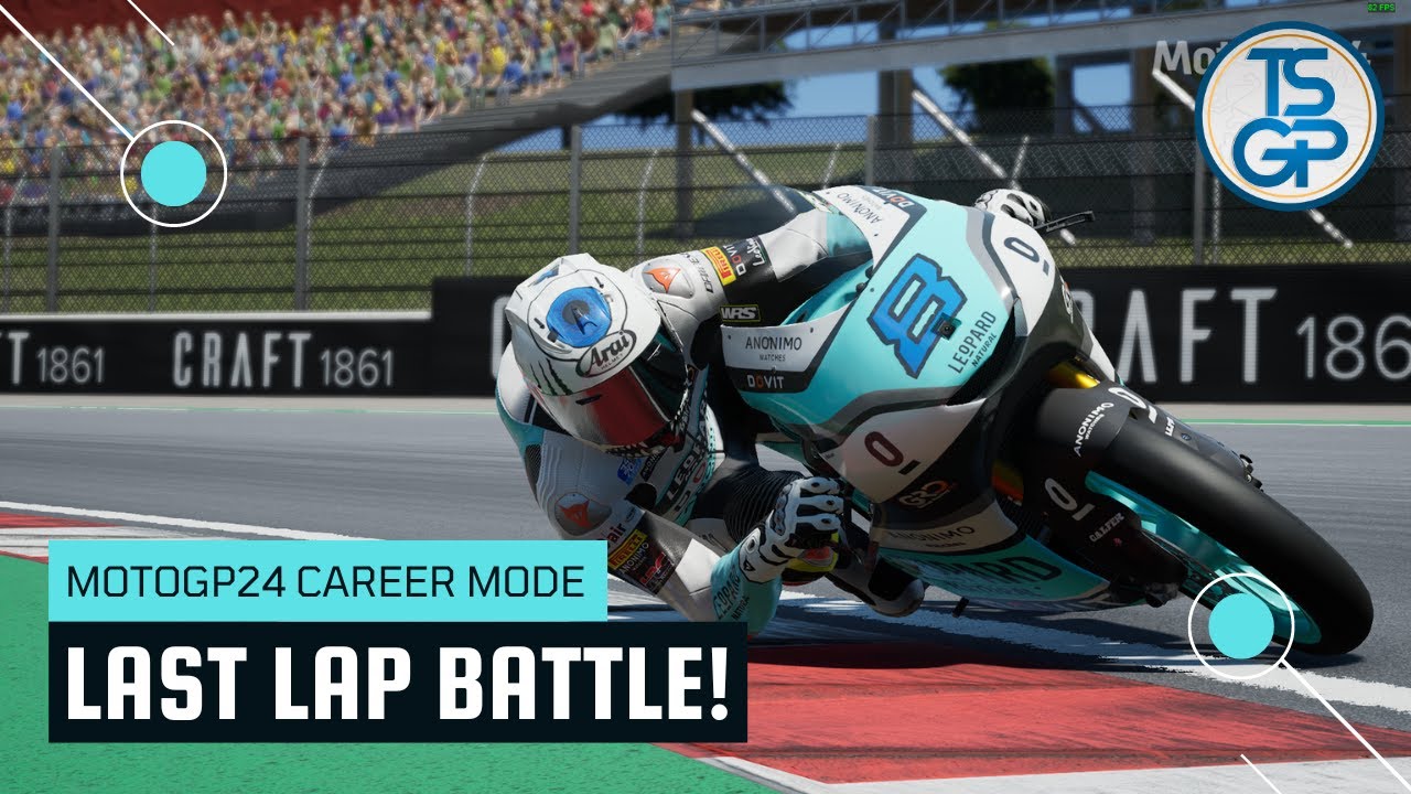 MotoGP24 Career Mode #09 - LAST LAP BATTLE!
